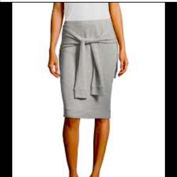 Bailey 44 Tie Front Sweatshirt Skirt